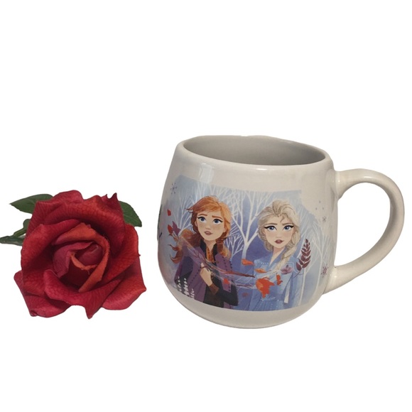 Disney Tea Cup Coffee Mug Frozen II ANNA ELSA Trust your journey 2019 EUC - Picture 2 of 7